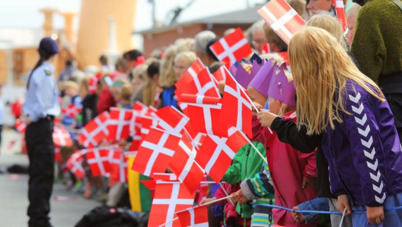 Royalt besøg på Ærø 2014