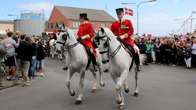 Royalt besøg på Ærø 2014