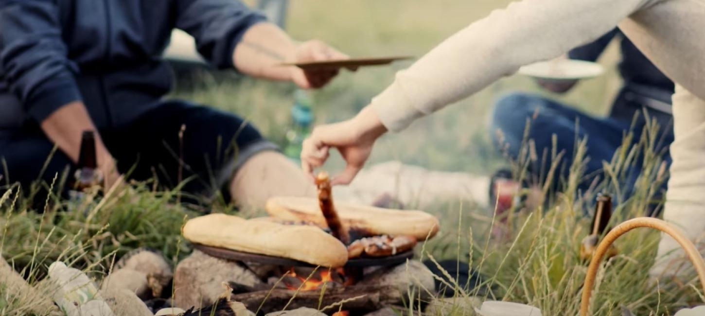 Påske, mad, bål, strand, sommer, forår, sensommer