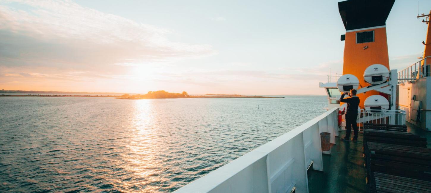Færgeturen fra Ærøskøbing på Ærø
