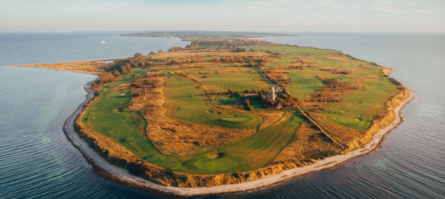 Ærø set fra nordspidsen ved Skjoldnæs Fyr