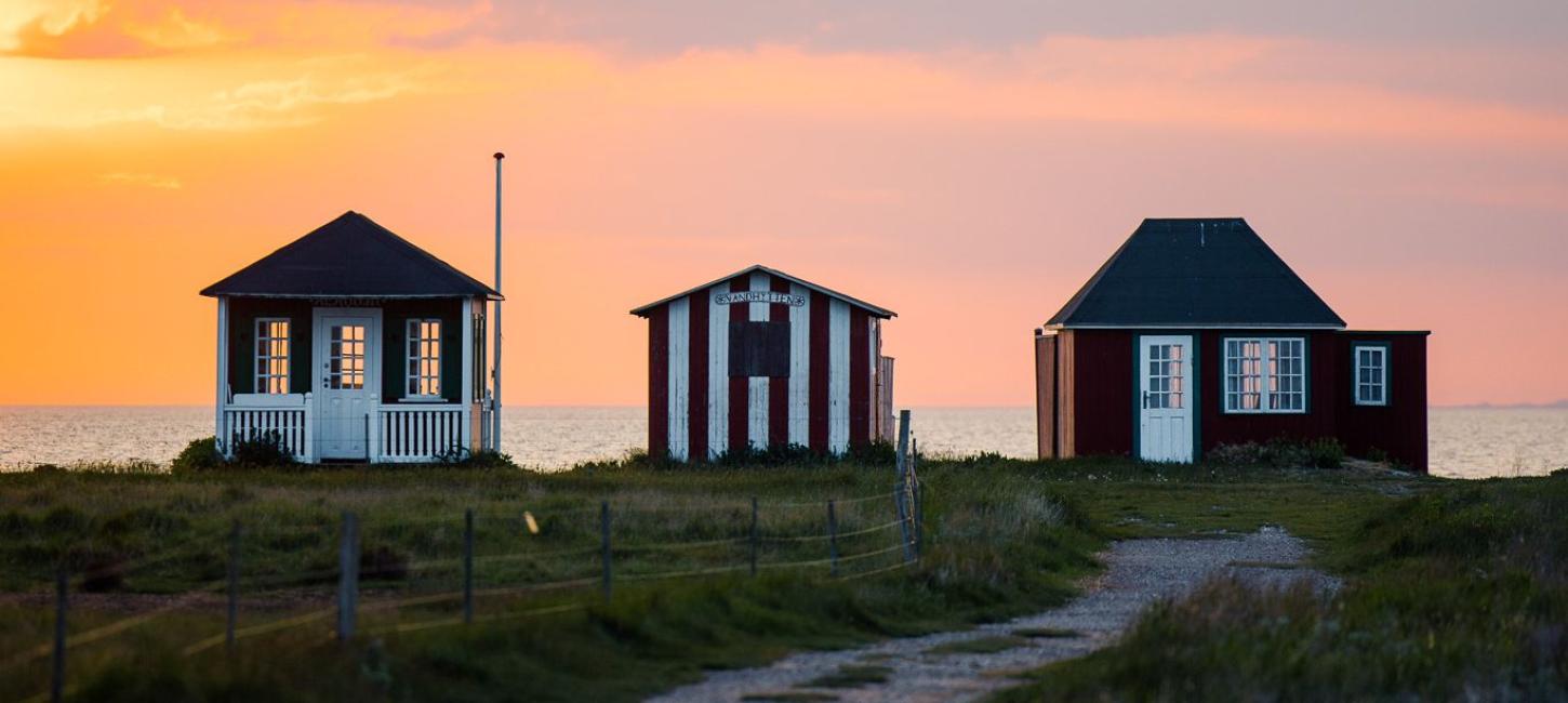 Badehuse på Ærø