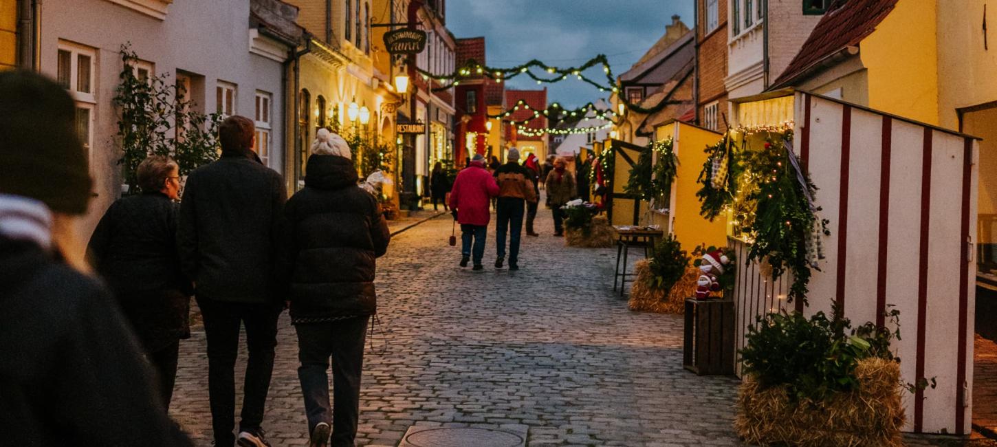 Julemarked i Ærøskøbing på Ærø