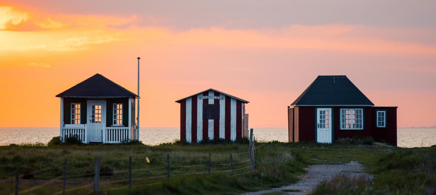 Badehuse på Ærø