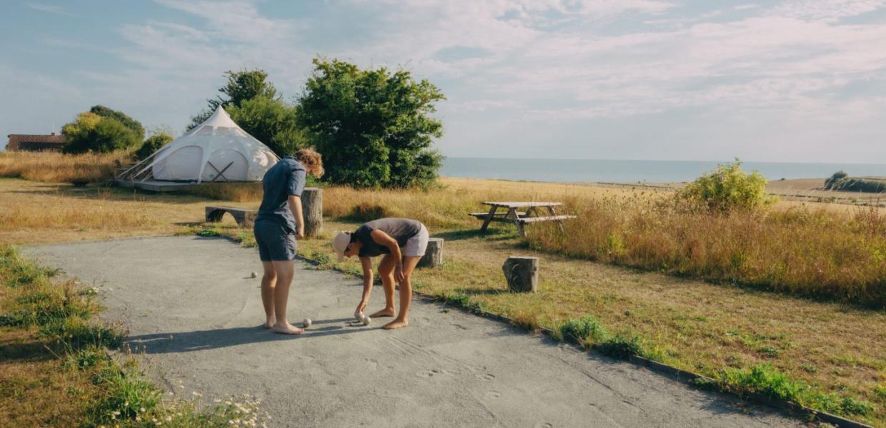 Glamping på Ærø