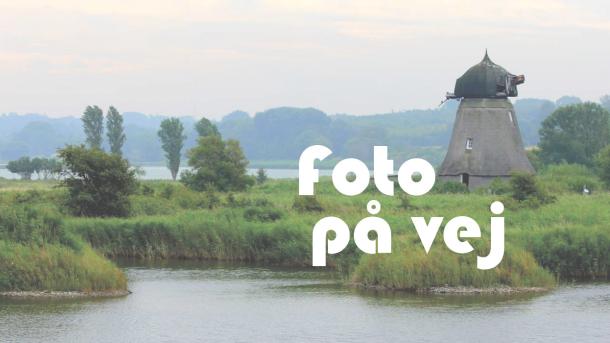 Foto på vej (Vitsø Mølle)