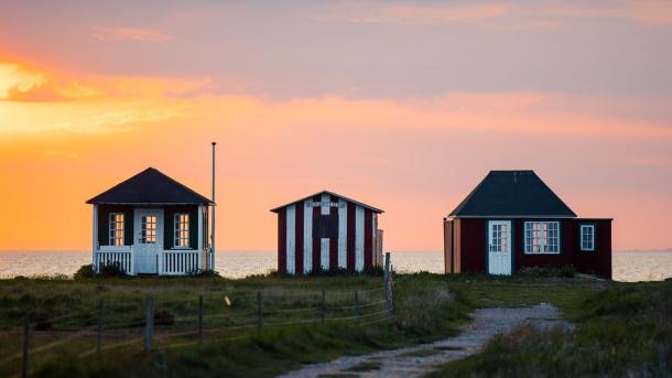 Badehuse på Ærø