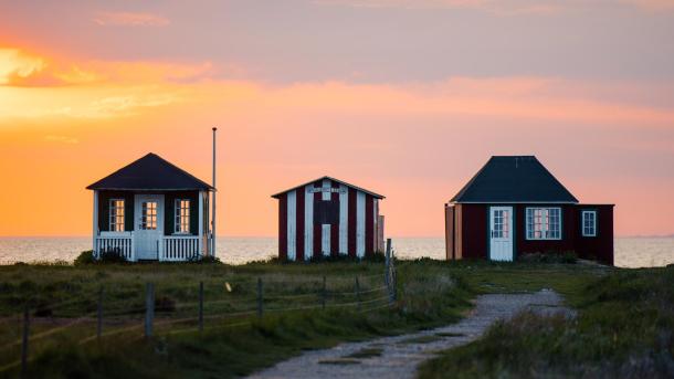 Badehuse på Ærø
