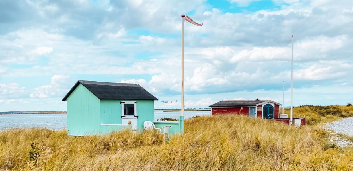Badehuse ved Eriks Hale