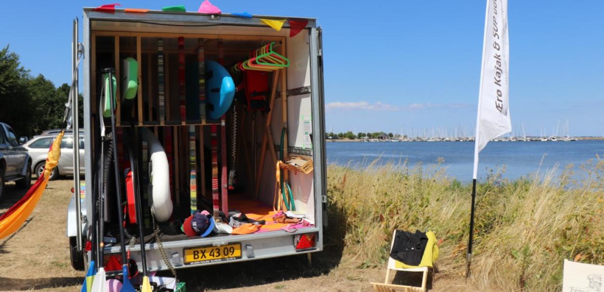 Ærø Kajak & SUP lejer grej ud hele sommeren