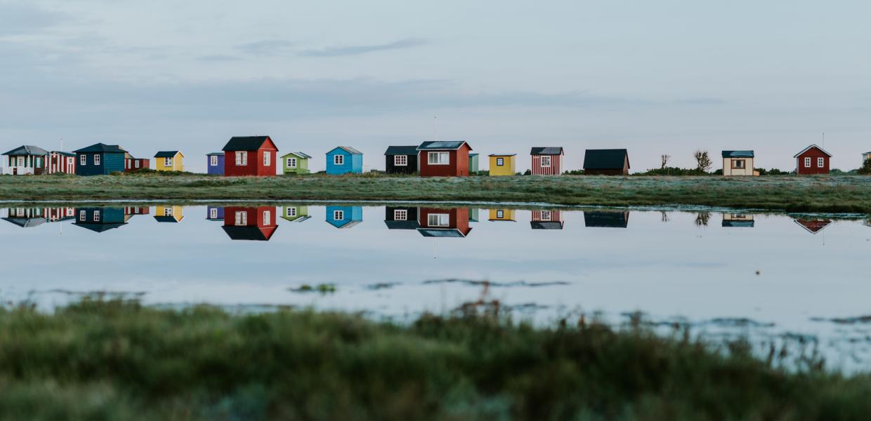 Badehuse på Ærø