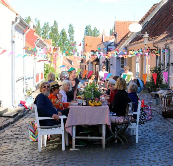 Bosætning, ærøskøbing, sommer