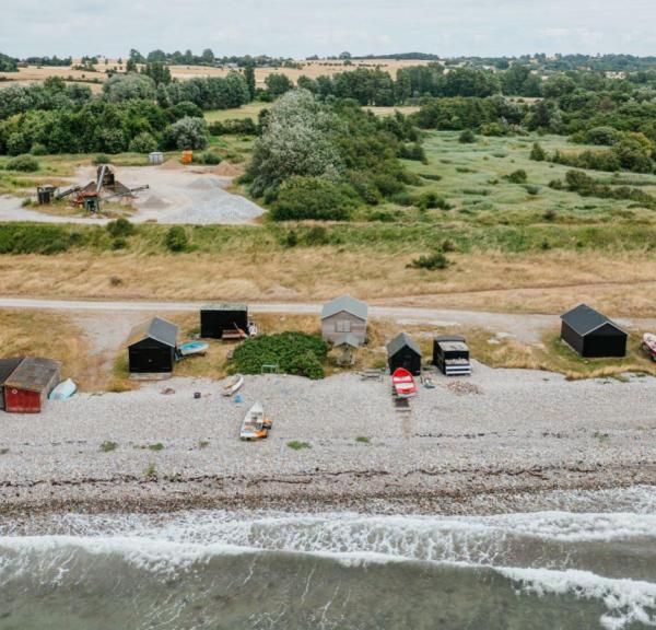 Fiskerhuse, Søby, strand, natur, forår, sommer, efterår, 