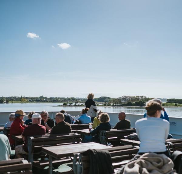 Ferien på Ærø starter ofte ombord på en af øens 5 færger.