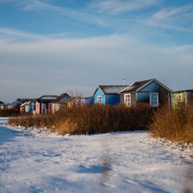 Badehusene på Ærø