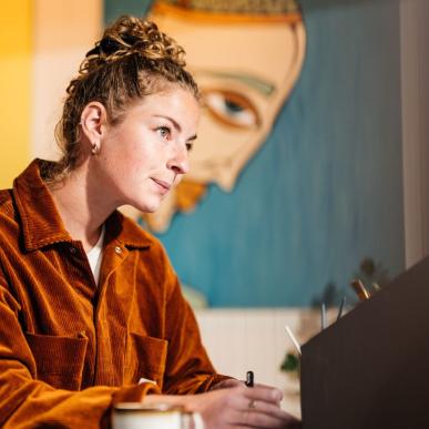 Kunst på fire danske øer i påsken