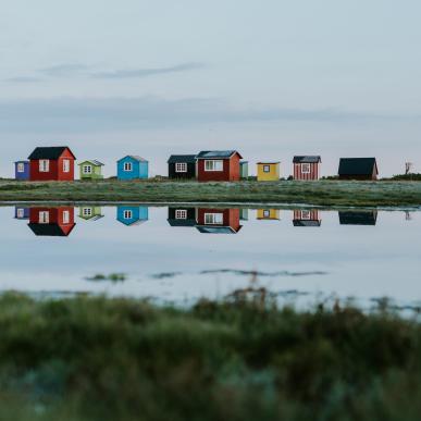 Badehuse på Ærø