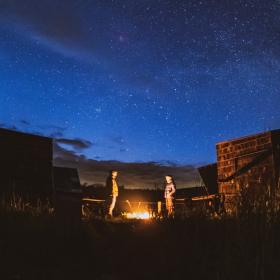 Shelters og stjernehimmel