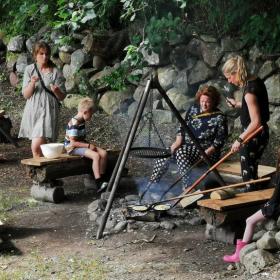 Kys Frøen, sommer, efterår, børn, søbygaard