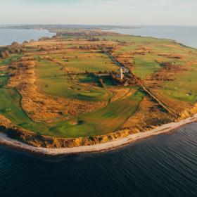 Ærø set fra nordspidsen ved Skjoldnæs Fyr