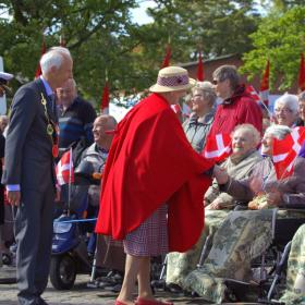 Royalt besøg på Ærø 2014