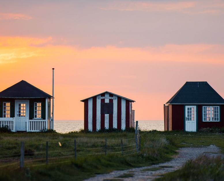 Badehuse på Ærø