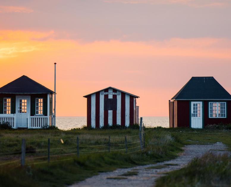 Badehuse på Ærø