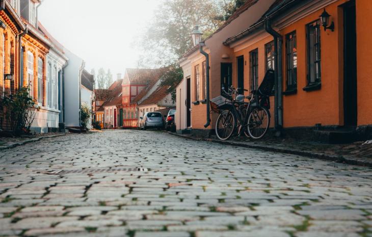 Efterår i Ærøskøbing på Ærø